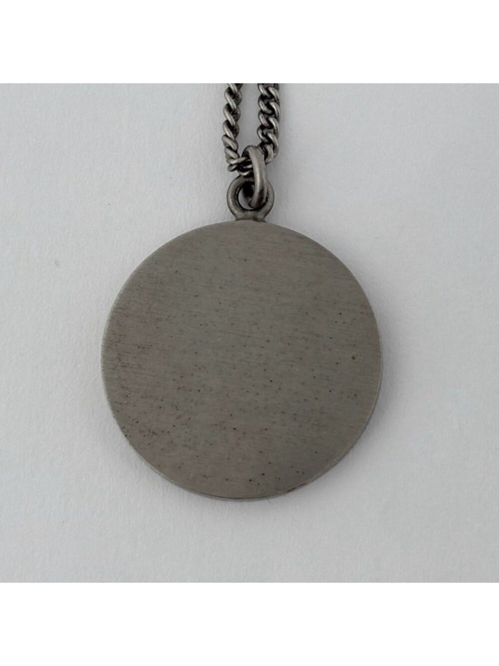 Chanel Camellia Necklace CC Logo Silver Plated - Picture 2 of 6